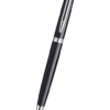 Waterman HÉMISPHÈRE 系列 - 黑身銀夾原子筆 (S0920570)