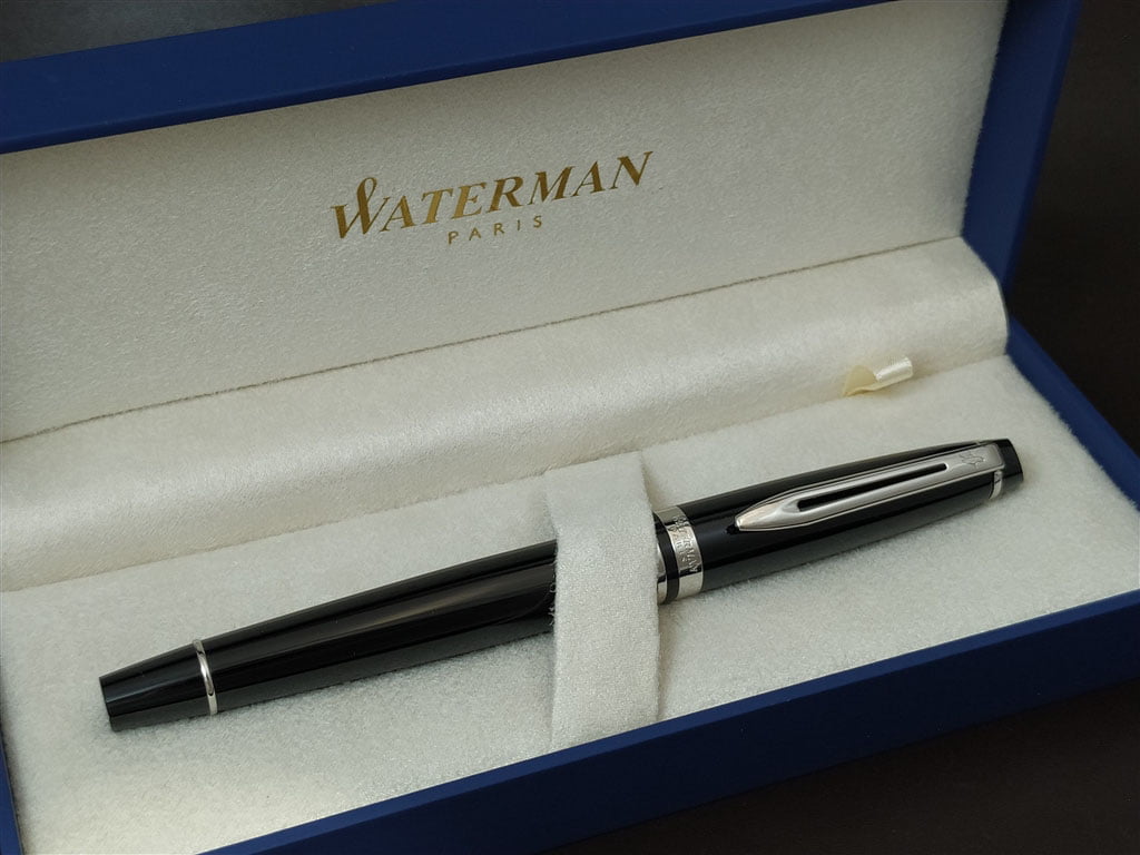 waterman expert light black sliver fp gift box 2