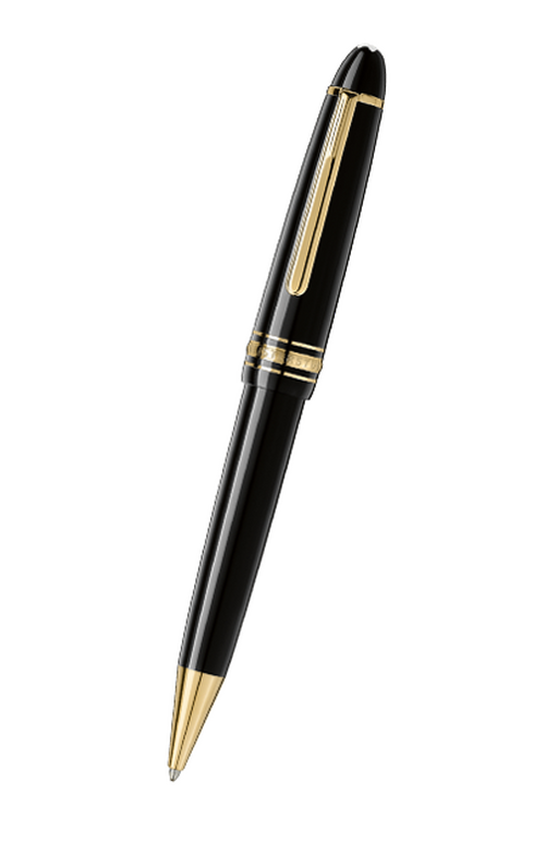 Mont Blanc 萬寶龍 Meisterstück 系列 - LeGrand 黃金夾粗身原子筆 (10456)