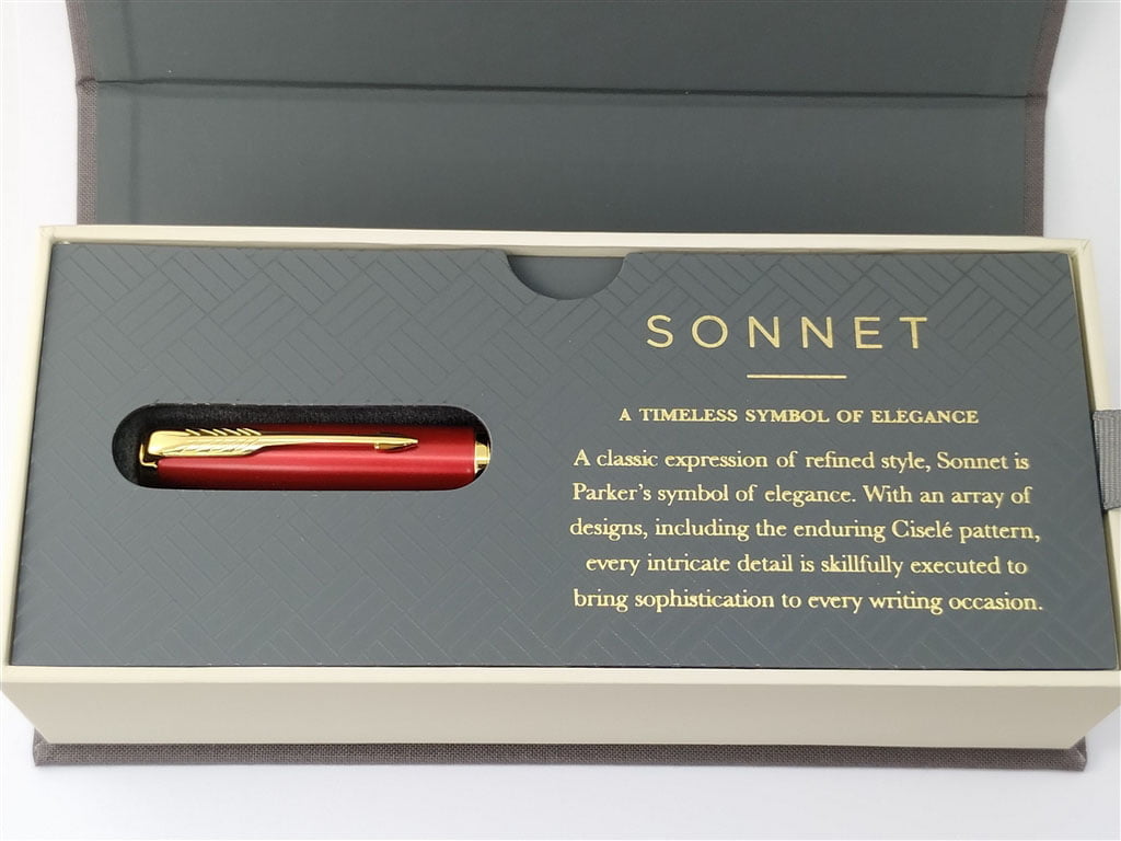 sonnet 17 red gold rb 18