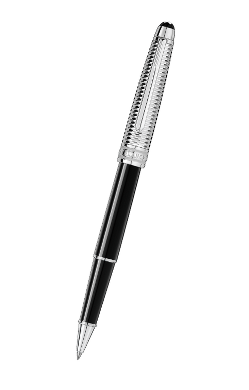 Mont Blanc 萬寶龍 Meisterstück 系列 - Doué Geometry 鍍鉑金立體幾何圖案走珠筆 118079
