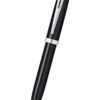 Sheaffer 100 系列 - 亮黑色銀夾原子筆 (E2933851CS)