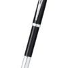 Sheaffer 100 系列 - 亮黑色銀夾走珠筆 (E2933851CS)