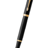 Parker IM 系列 - 新版 黑色金夾走珠筆