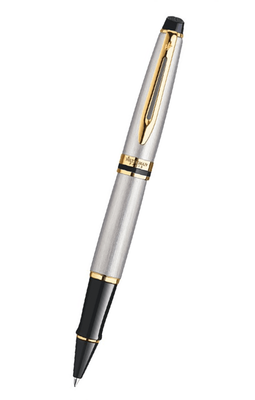 Waterman Expert 系列 - 不鏽鋼鍍 23K 金夾 走珠筆 (S0951980)