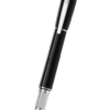 Mont Blanc 萬寶龍 Starwalker 系列 - 藍色星球黑身鉑金夾走珠筆 (118847)
