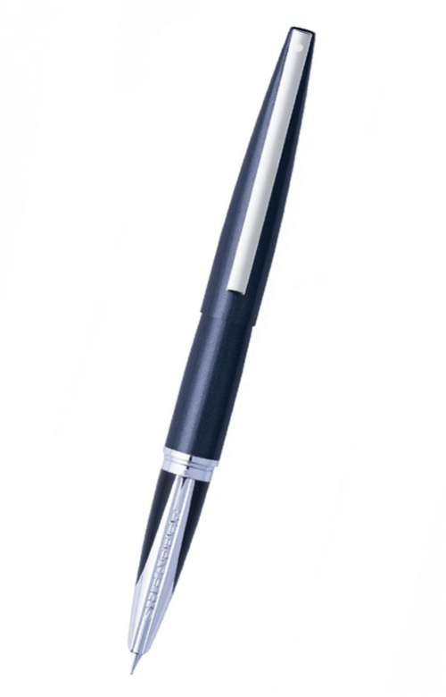 Sheaffer Taranis 系列 - Diamond Dust Blue 鑽石閃藍銀夾墨水筆