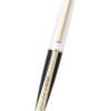 Sheaffer Taranis 系列 - 珍珠白配黑金夾原子筆