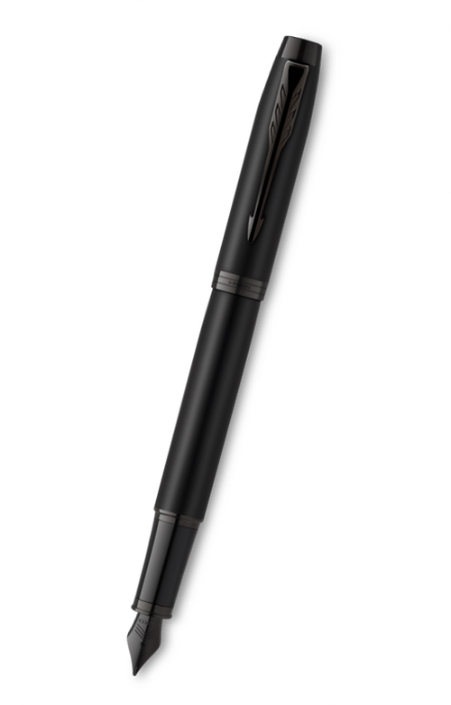 Parker IM 系列 - 新版 Achromatic Black純黑墨水筆 (2127742)