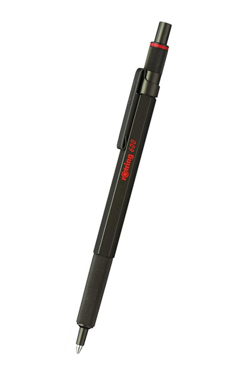 德國 rOtring 600 系列 - 黑色繪圖原子筆
