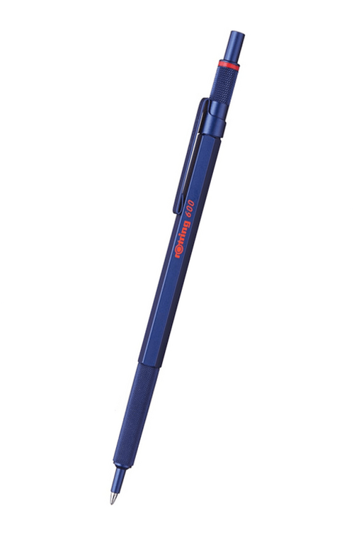 德國 rOtring 600 系列 - 2020 藍色繪圖原子筆