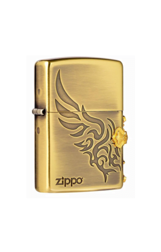 zippo lighter 3 side cross badges 1