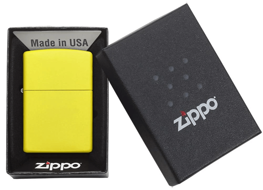zippo lighter classic lemon gift