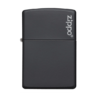 Zippo 防風火機 – Classic Matt Black Logo