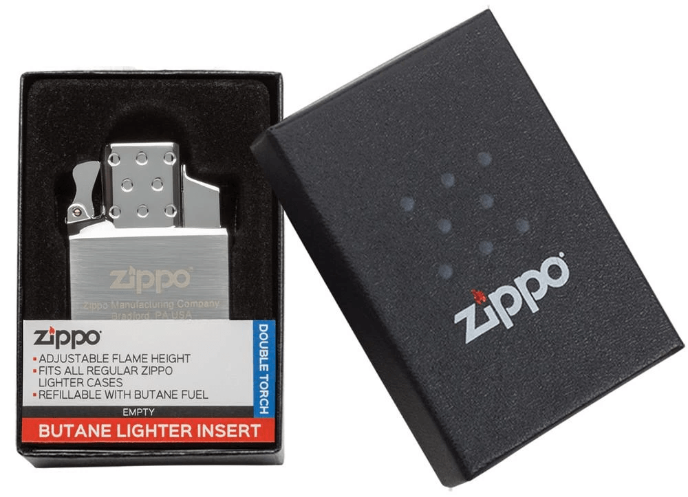 zippo lighter double fire gift