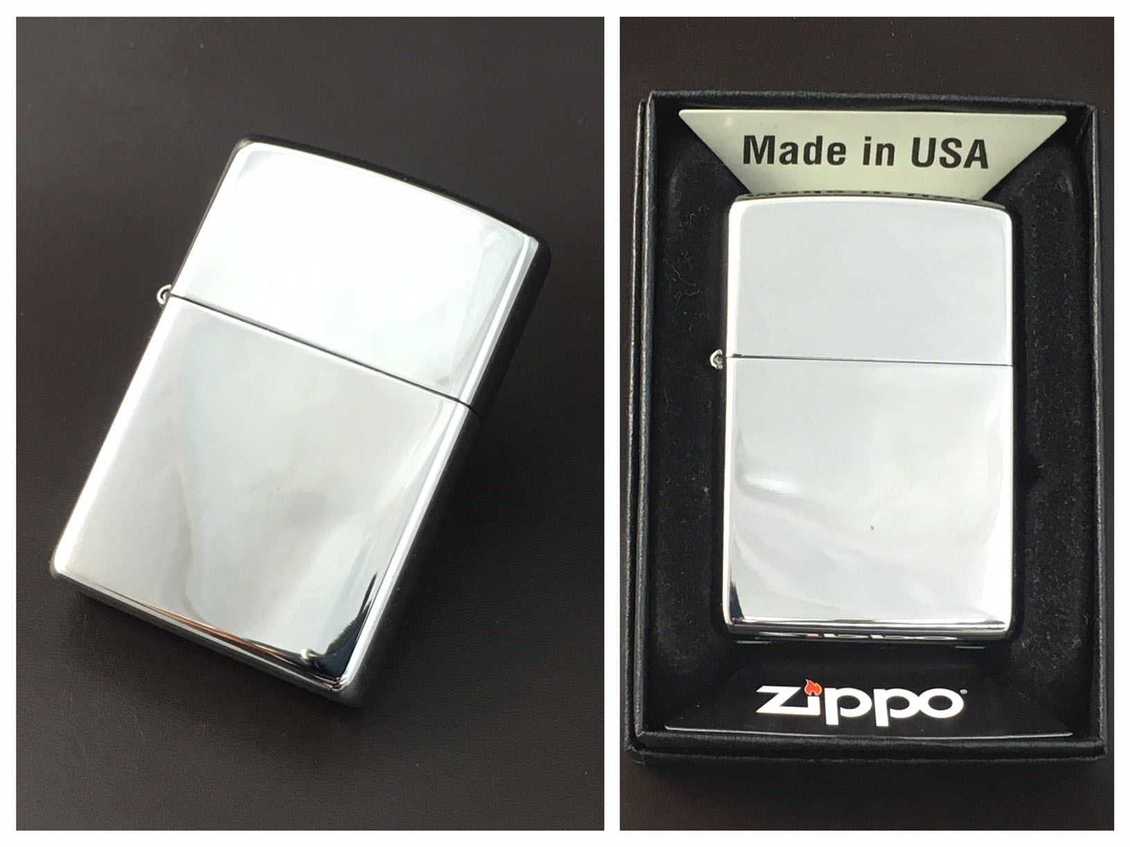 zippo lighter high polish chrome 5