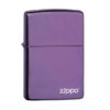 Zippo 防風火機 – High Polish Purple Zippo Logo