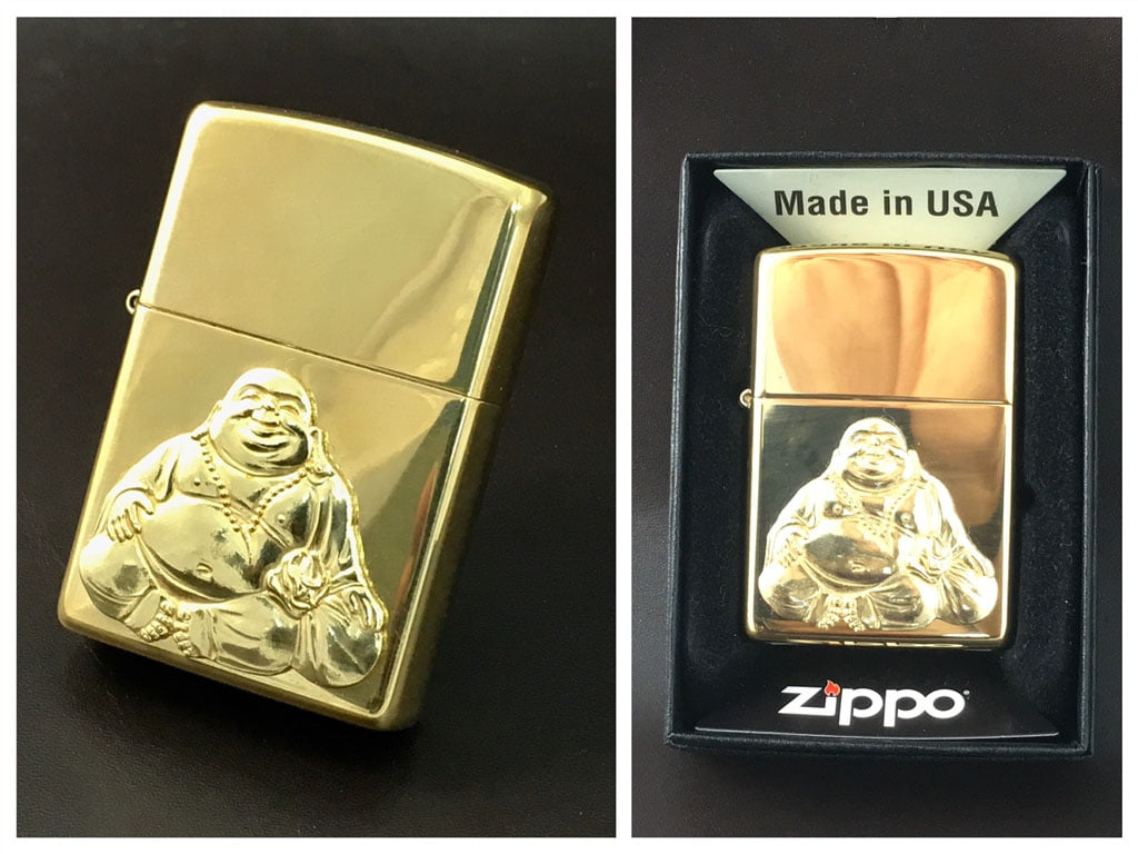 zippo lighter laughing buddha 5