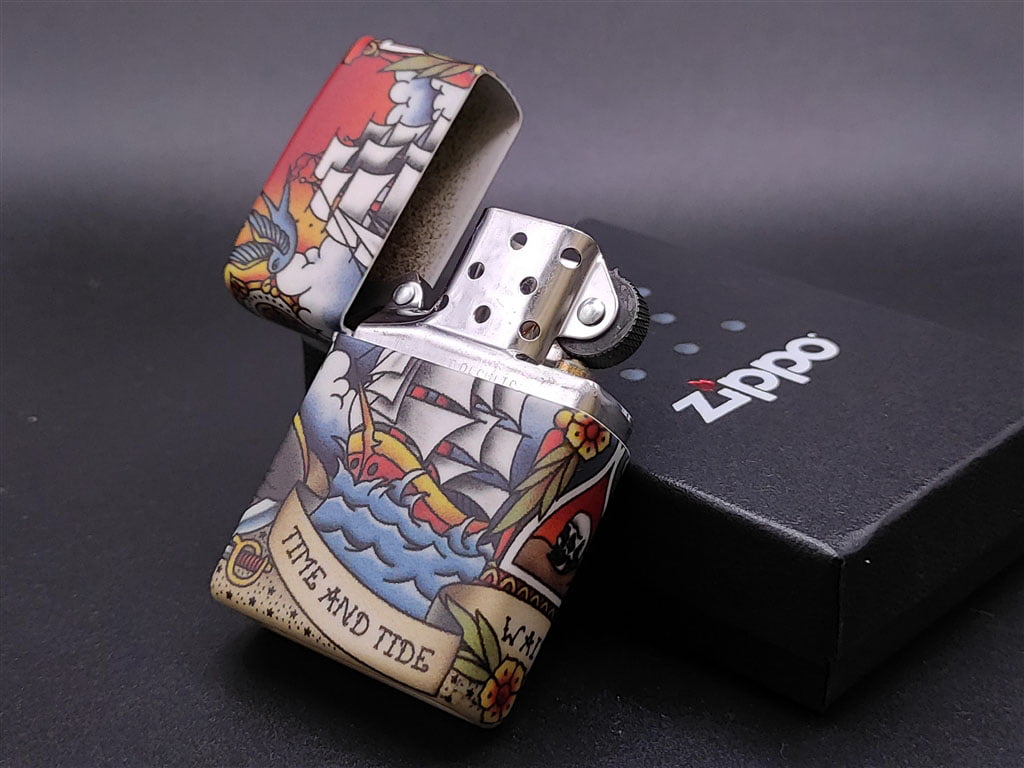 zippo lighter nautical tottoo design 5 3