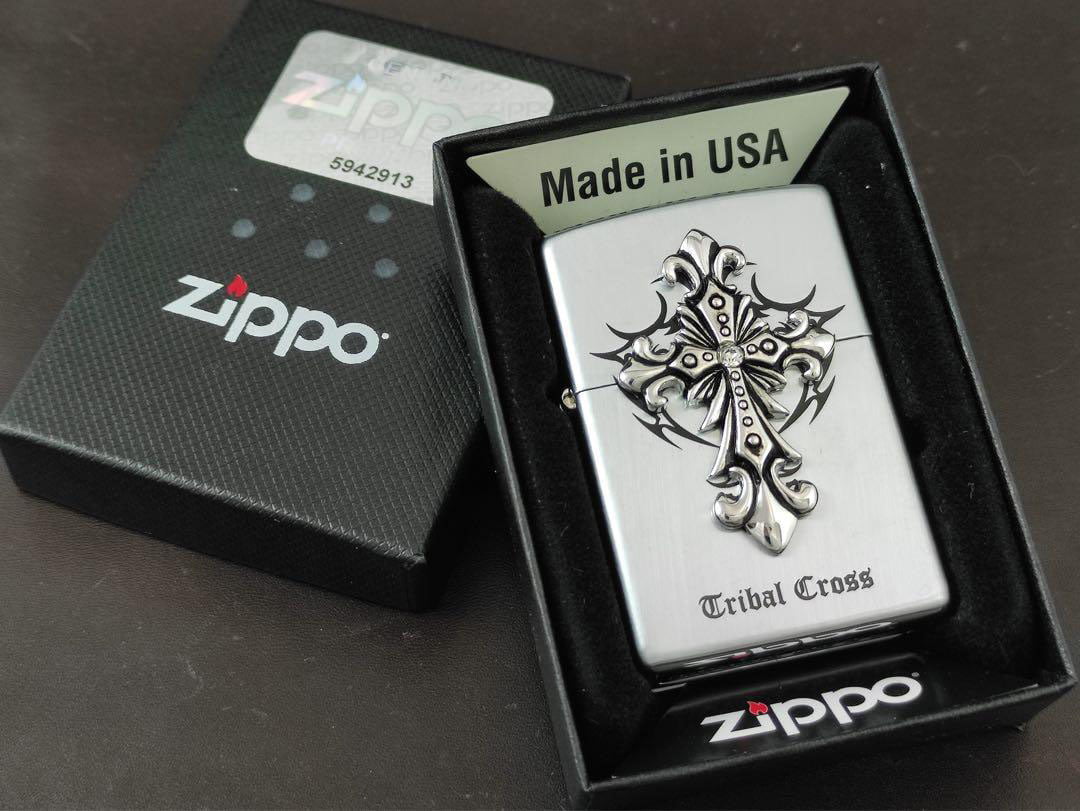 zippo lighter tribal cross gift