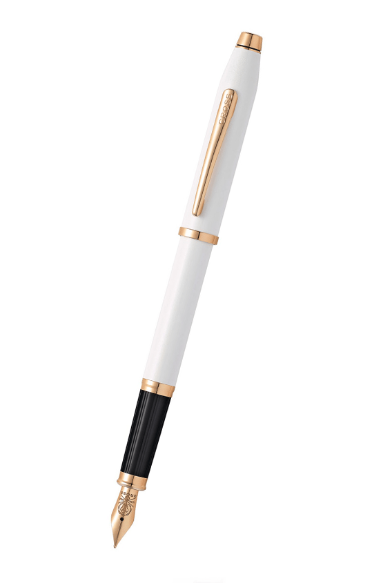 century ii pearl white rose gold fp 1
