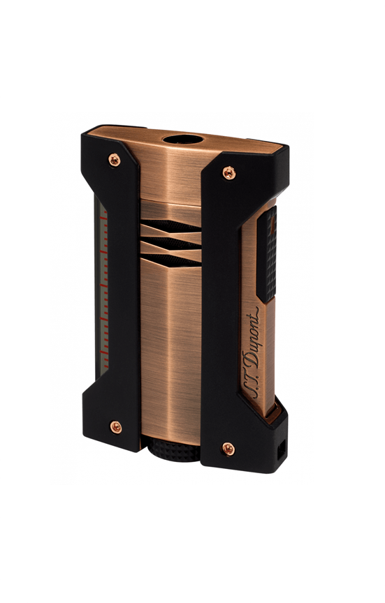 st dupont lighter extreme frosted copper 1