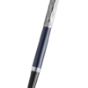 Waterman HÉMISPHÈRE 系列 - Deluxe Blue深藍桿波浪紋銀夾 走珠筆 (2166469)
