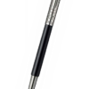 Parker Vector 系列 - 不锈鋼格紋黑桿走珠筆 - 黑色 (SCS0905510)