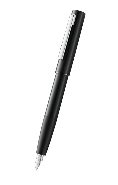 LAMY aion 系列 - 黑色銀夾墨水筆