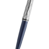 Waterman Expert 系列 - Deluxe Blue 深藍桿波浪紋銀夾 原子筆 (2166466)