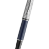 Waterman Expert 系列 - Deluxe Blue 深藍桿波浪紋銀夾 走珠筆 (2166429)