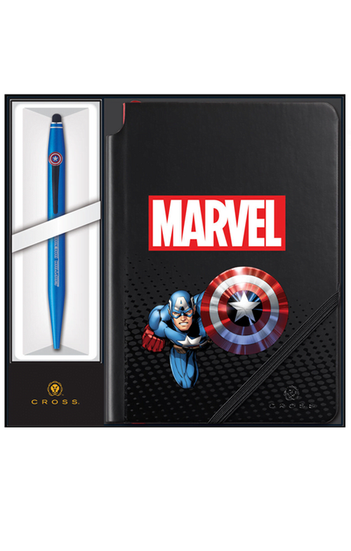 Cross Tech2 系列 - MARVEL Captain America 美國隊長 原子筆記事本套裝