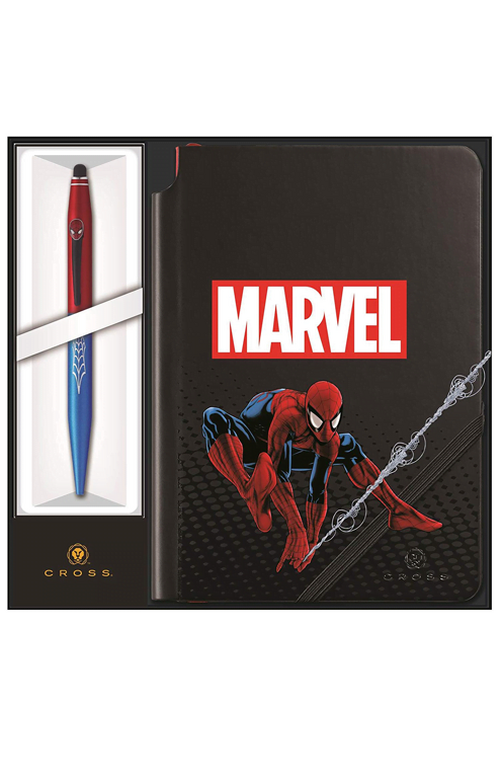 Cross Tech2 系列 - MARVEL Spider-Man 蜘蛛俠 原子筆記事本套裝