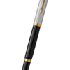 Parker 51 系列 - 豪華黑亮鋼金夾墨水筆 (2169030)