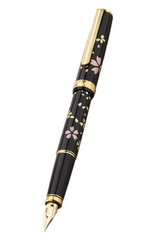 日本 Platinum 白金牌 Vicoh 美巧系列 – 金沢箔 18K 金筆咀 墨水筆 - 櫻花 (PTL-20000H #52)
