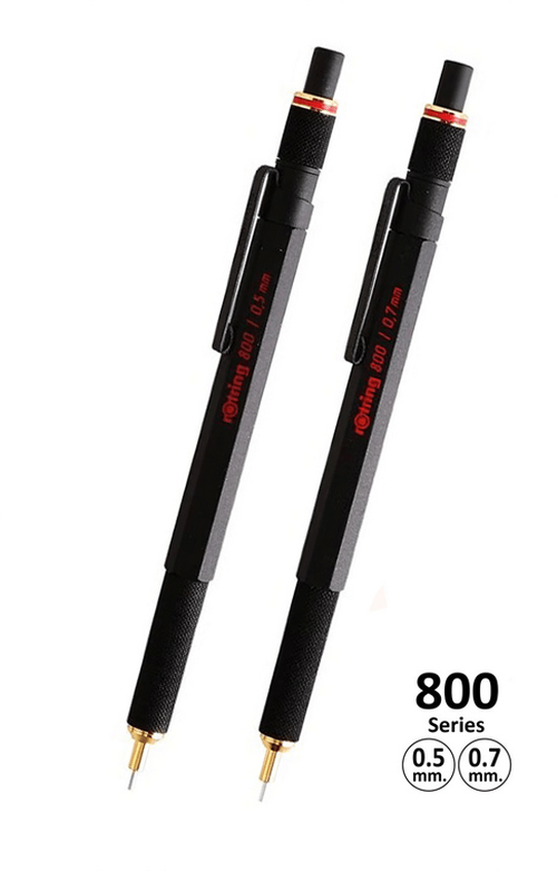 德國 rOtring 800 系列 - 黑色繪圖用自動鉛芯筆