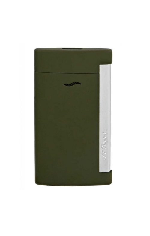 S.T. Dupont Slim 7 系列 – 磨砂軍綠色 噴射式防風火機 (027747)