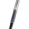 Waterman Expert 系列 - Deluxe Stone 石英灰桿波浪紋銀夾 墨水筆 (2187688)