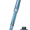 日本 Sailor 寫樂 Pro Gear Slim 系列 - 堇花與桔梗(深藍)萬葉特別版 14K 黃金筆咀墨水筆組合
