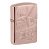 Zippo 75 周年 Script 標誌玫瑰金內膽限量版火機