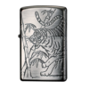 Zippo 日版火機 - 古銀色龍驤虎視之虎 (4面圖案)(J303)