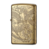 Zippo 日版火機 - 金色龍驤虎視之龍 (4面圖案)(J304)