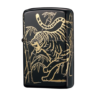 Zippo 日版火機 - 金箔龍驤虎視之虎 (4面圖案)(J428)