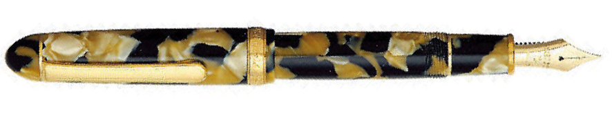 3776 celluloid 14k gold black fp 2