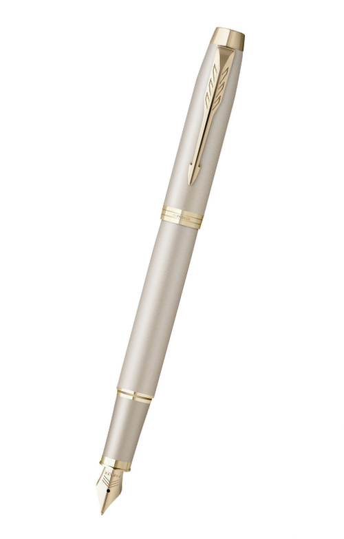 Parker IM Monochrome 系列 – 純香檳金色墨水筆 (2172953)