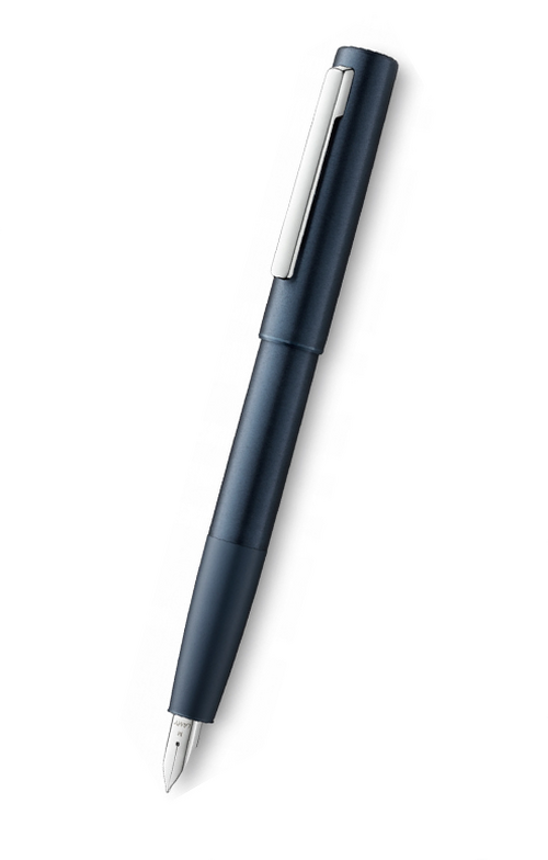 LAMY aion 系列 – 深藍銀夾 墨水筆 (4038447)