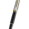 Waterman Expert 系列 - Deluxe Reflection of Paris波浪紋黑杆金夾走珠筆 (2200941)
