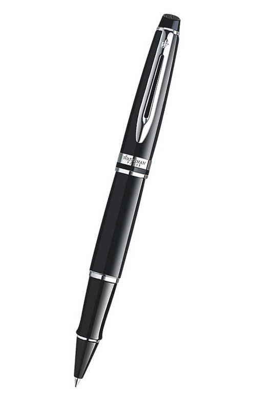 Waterman Expert 系列 - 磨砂黑銀夾 走珠筆 (S0951880)