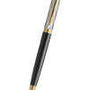 Waterman HÉMISPHÈRE 系列 - Deluxe Reflection of Paris波浪紋黑杆金夾原子筆 (2200839)