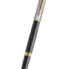 Waterman HÉMISPHÈRE 系列 - Deluxe Reflection of Paris 波浪紋黑杆金夾走珠筆 (2200838)